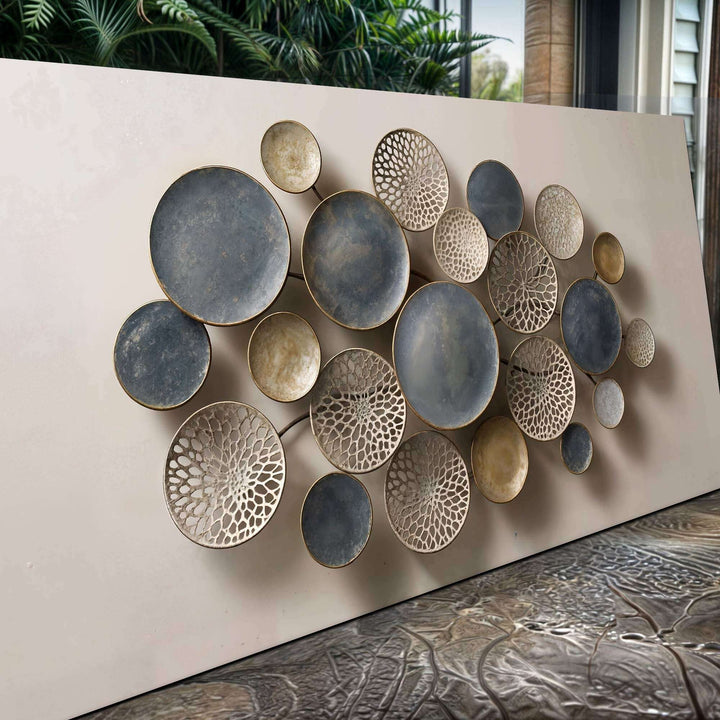 Lotus Leaf Abstract Wall Art IV