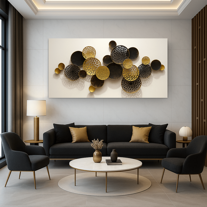 Lotus Leaf Abstract Wall Art V
