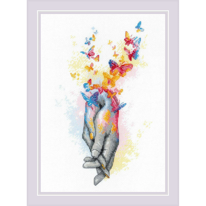 Love is in the Air R2104 Counted Cross Stitch Kit