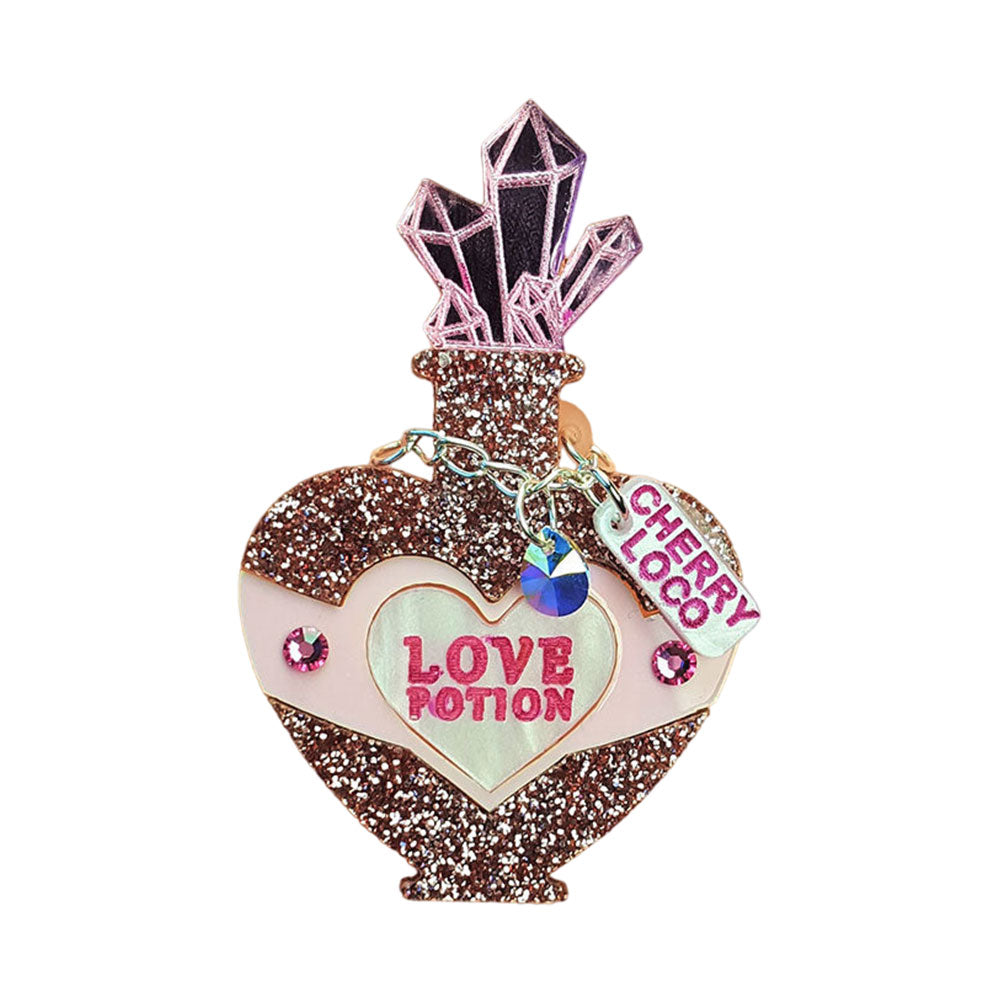 Love Potion Brooch by Cherryloco Jewellery 1