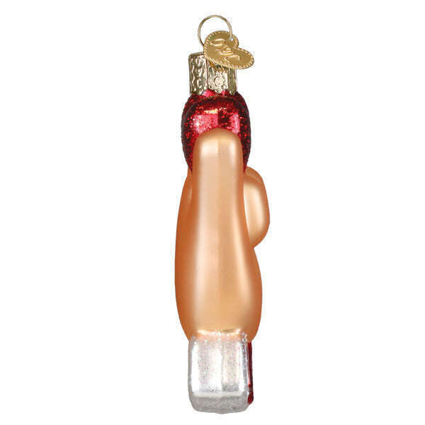 Old World Christmas Love Sign Language Blown Glass Ornament