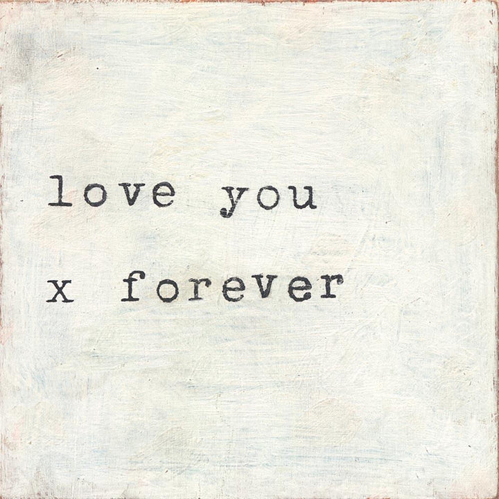 "Love You X Forever" Gallery Wrap Art Print - Quirks!