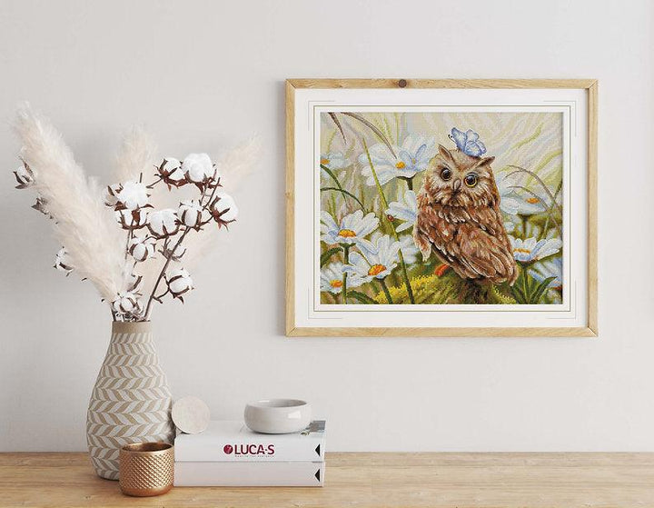 Lucky Owl B7011L Counted Cross-Stitch Kit