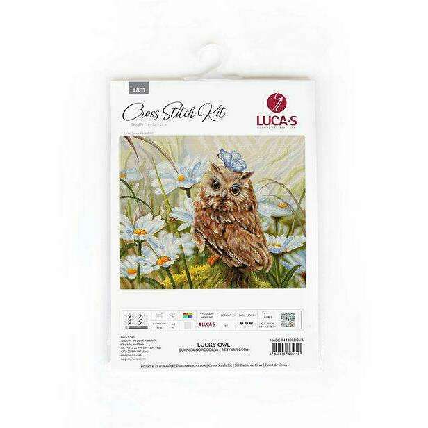 Lucky Owl B7011L Counted Cross-Stitch Kit
