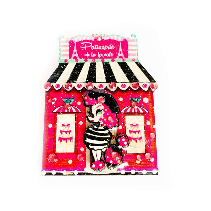 Miss Fluff brooch