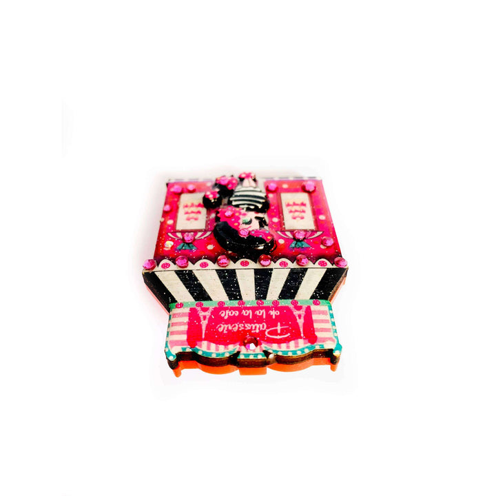 LuLu the Poodle Pattiserie Brooch by Rosie Rose Parker