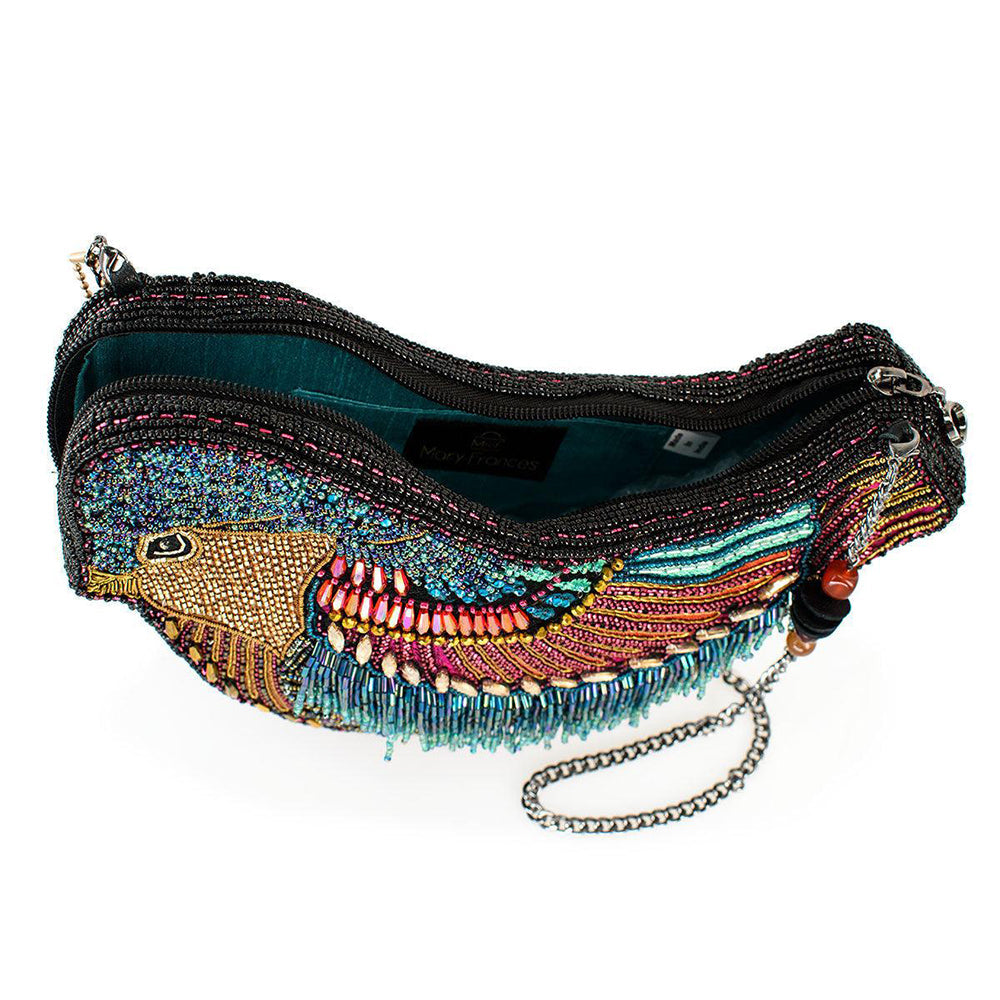 Lustrous Wings Crossbody Handbag by Mary Frances image 4