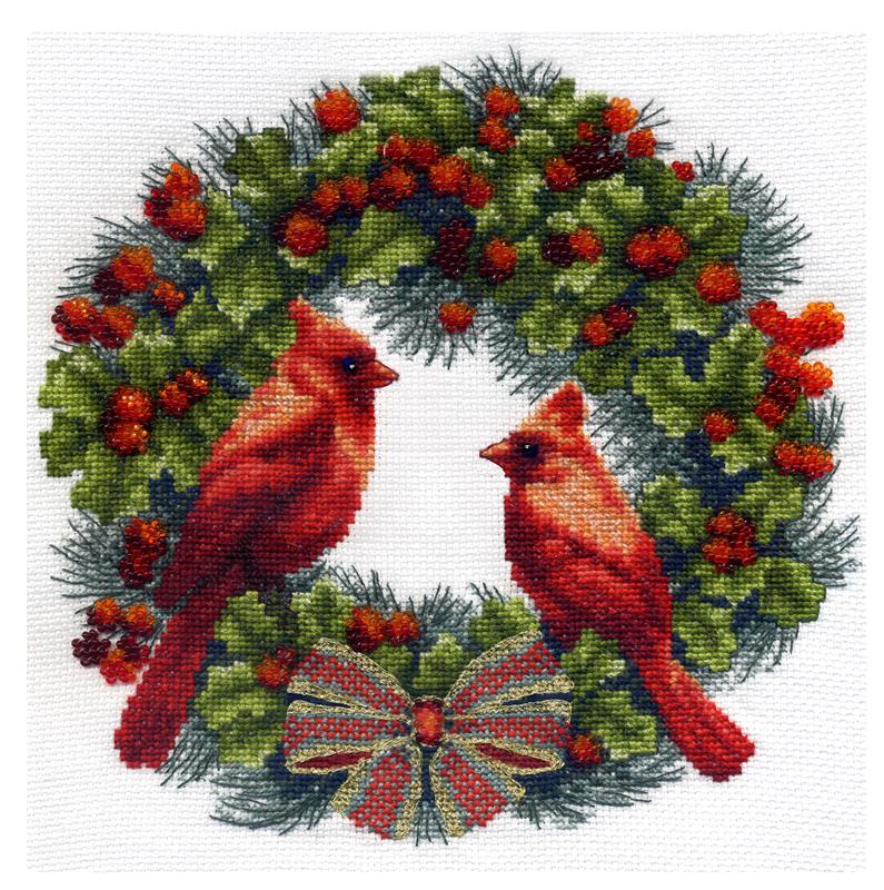Winter Amulet Counted Cross Stitch Kit by Charivna Mit M-587C