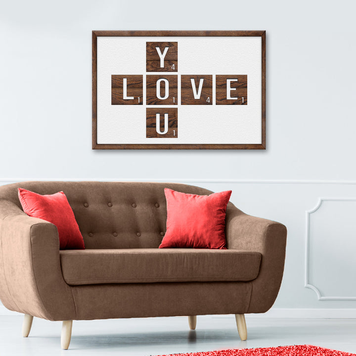 Valentine Love You Sign