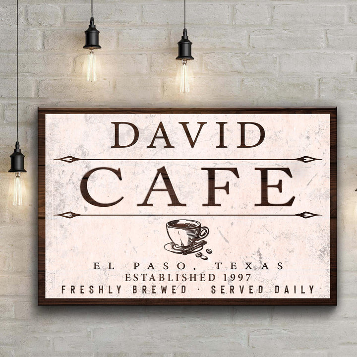 Cafe Sign II
