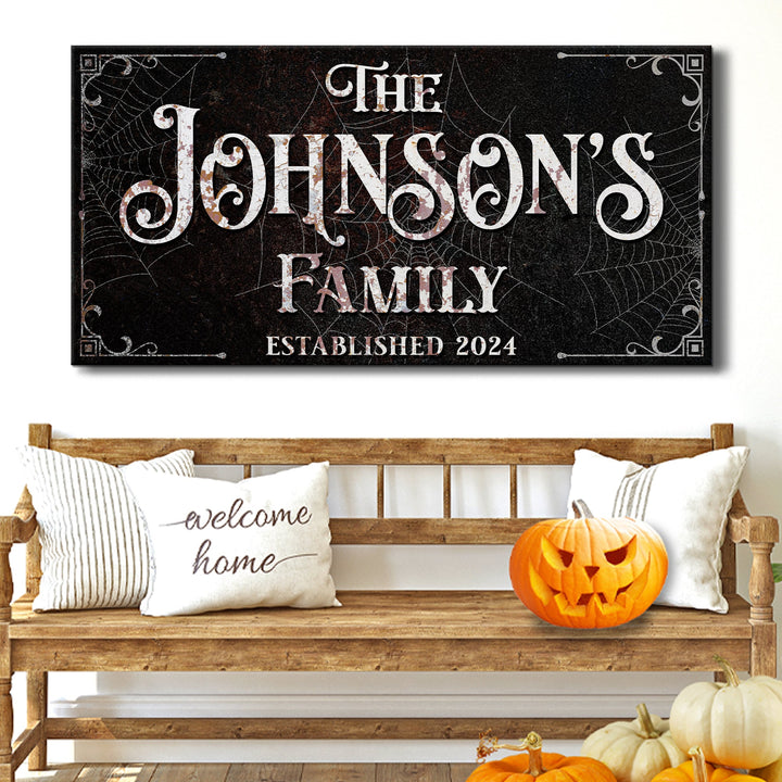Personalized Gothic Sign