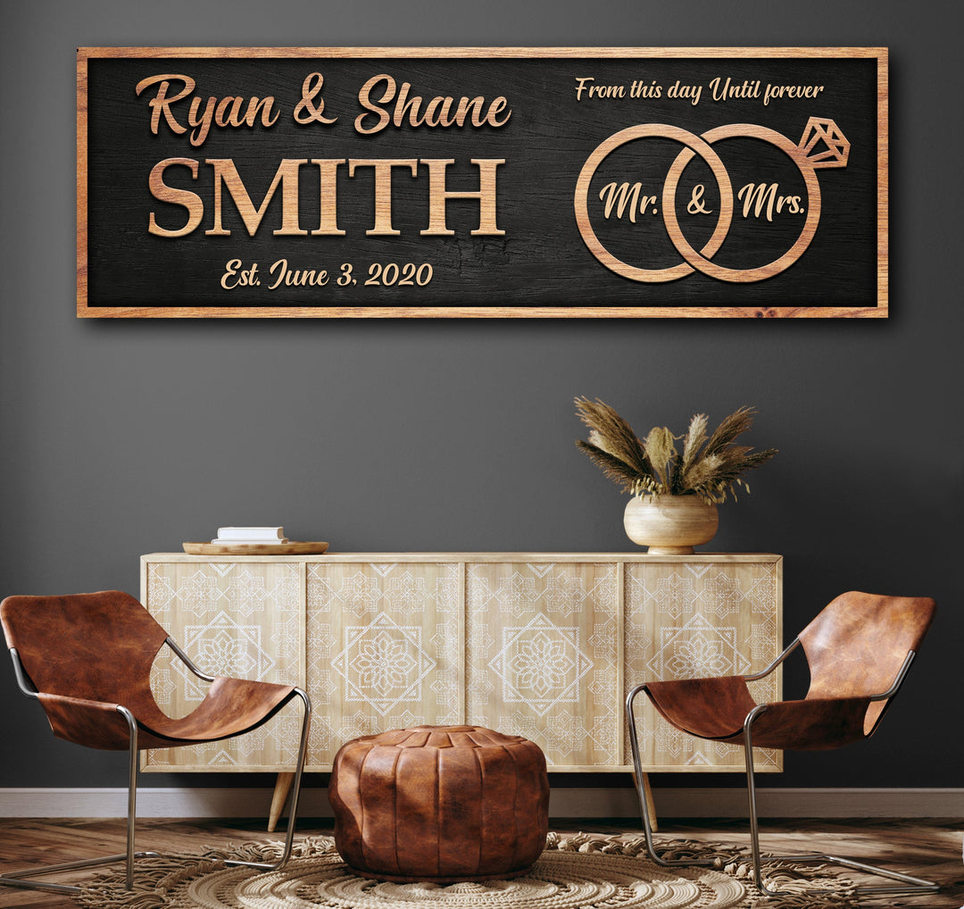 From This Day Until Forever Sign