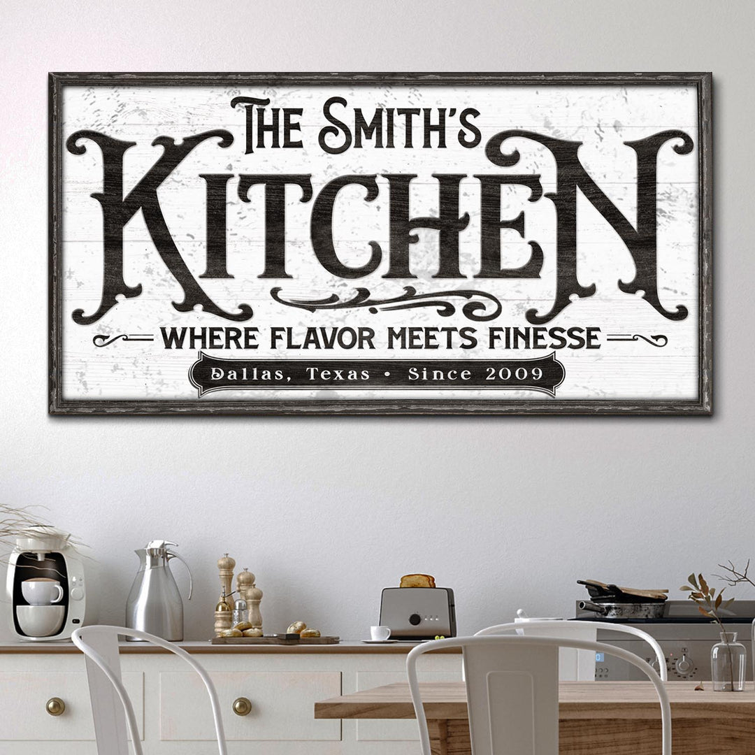 Kitchen Sign IX
