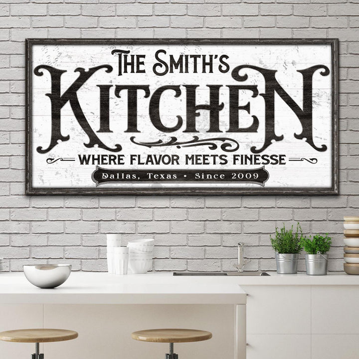 Kitchen Sign IX