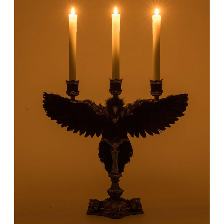 Macabre Crow Candelabra by Katherine's Collection image 1