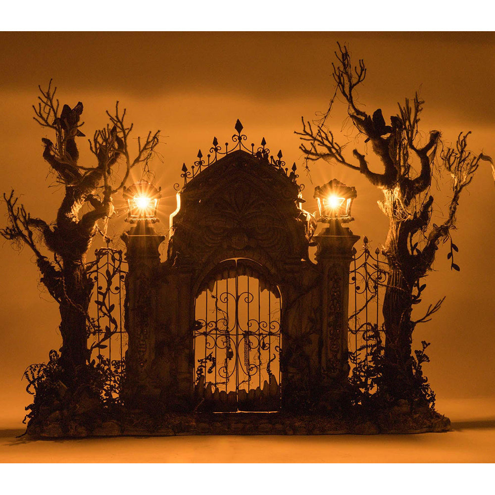 Macabre Mansion Gates by Katherine's Collection image 1