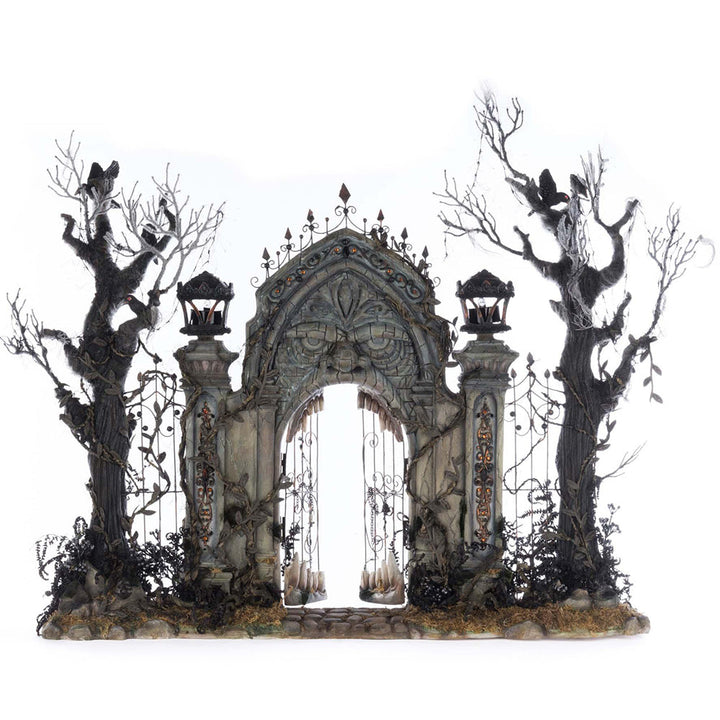 Macabre Mansion Gates by Katherine's Collection image