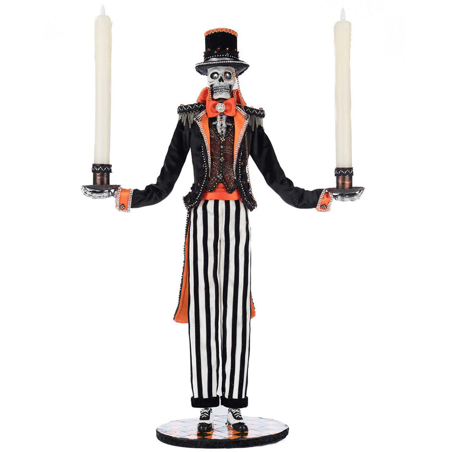 Macabre Skeleton Candelabra by Katherine's Collection image