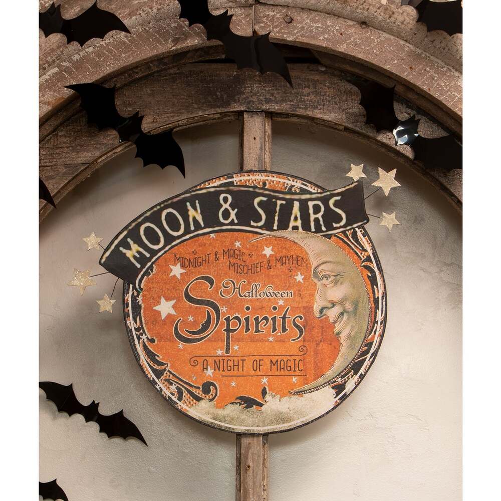 Magic Halloween Spirits Sign by Bethany Lowe Designs