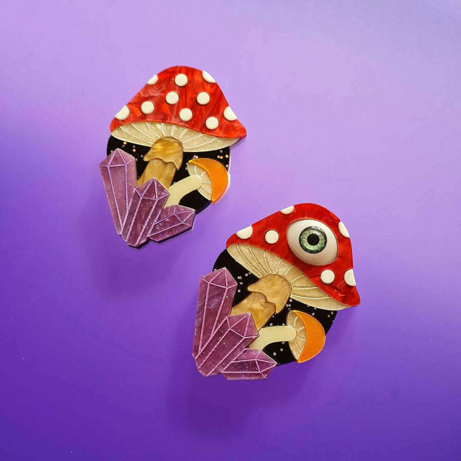 Magic Mushroom Necklace by Cherryloco Jewellery 1