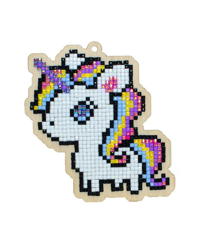 Magical Unicorn CSW305 Diamond Painting on Plywood Kit