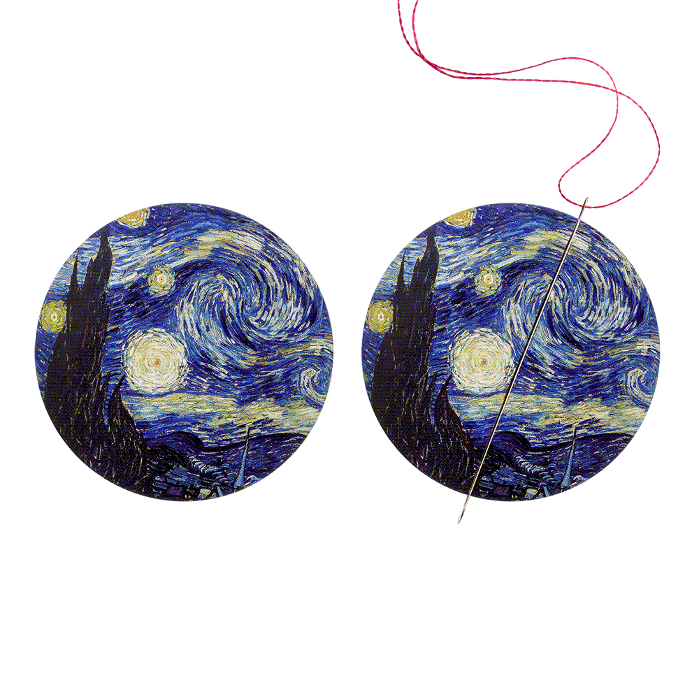 Magnetic double-sided needle holder FLMH-068(W)