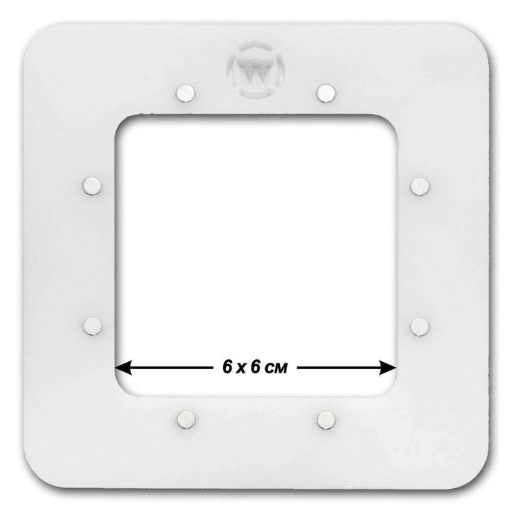 Magnetic Embroidery Frame (6 x 6 cm inner size) FLMP-036