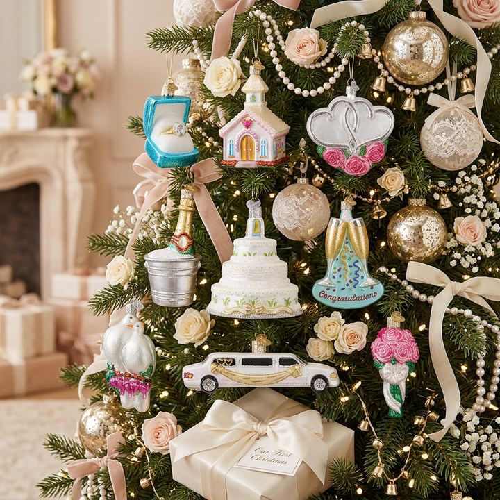 Just Married Collection Ornaments