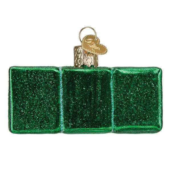 Old World Christmas Mahjong Blown Glass Ornament