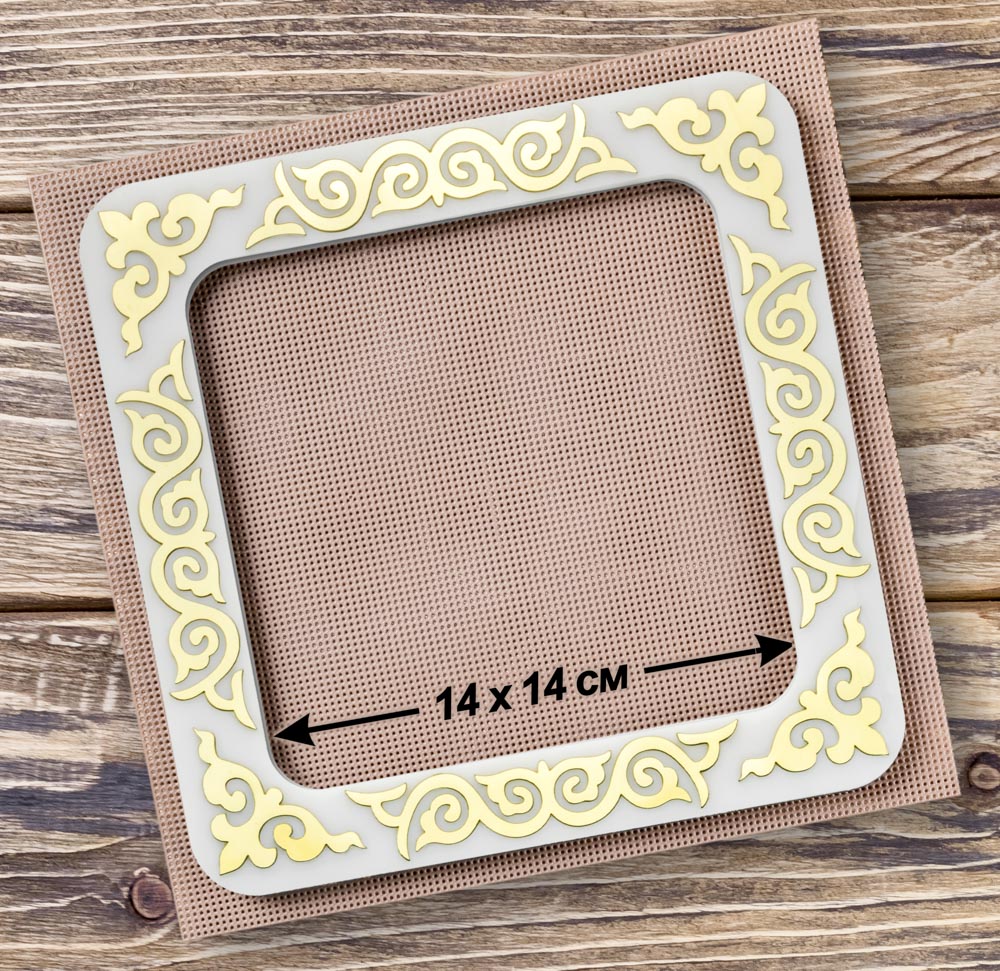 Magnetic Embroidery Frame (14 × 14 cm inner size) FLMP-034