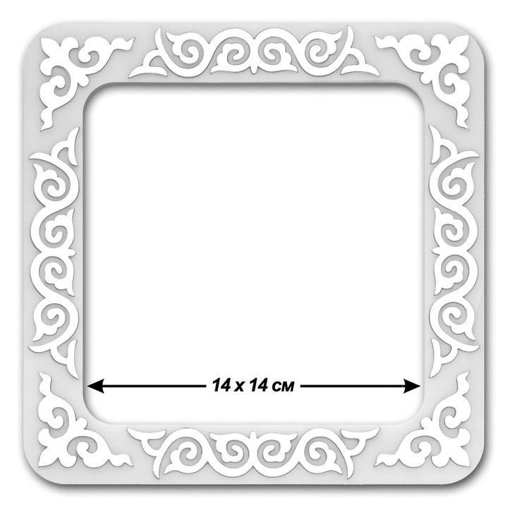 Magnetic Embroidery Frame (14 × 14 cm inner size) FLMP-038
