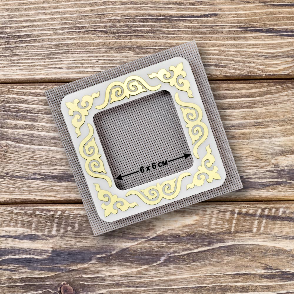 Magnetic Embroidery Frame (6 × 6 cm inner size) FLMP-036