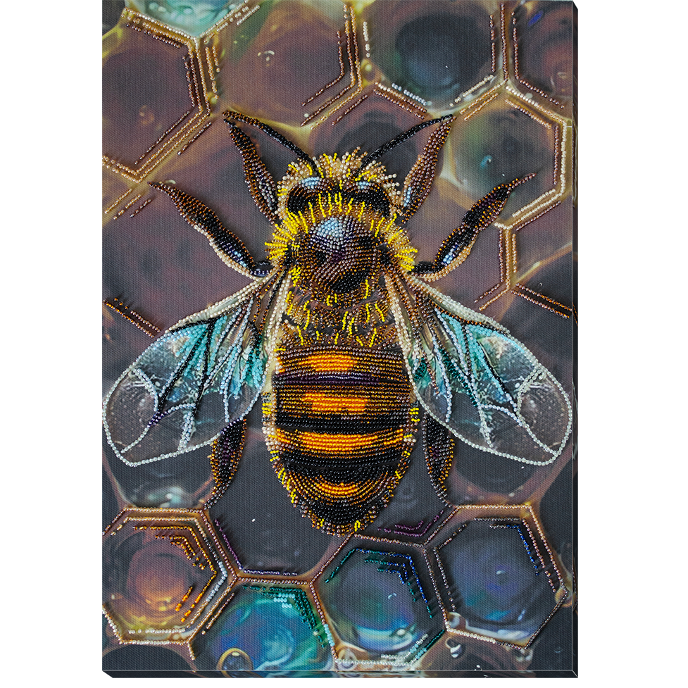Main Bead Embroidery Kit - Honey motif AB-950