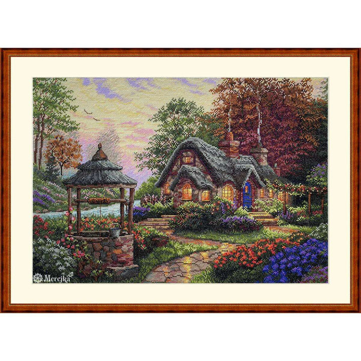 Make a Wish Cottage K-212 Counted Cross-Stitch Kit