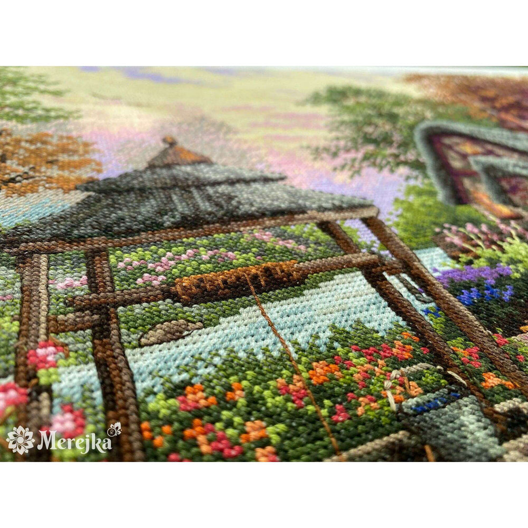Make a Wish Cottage K-212 Counted Cross-Stitch Kit