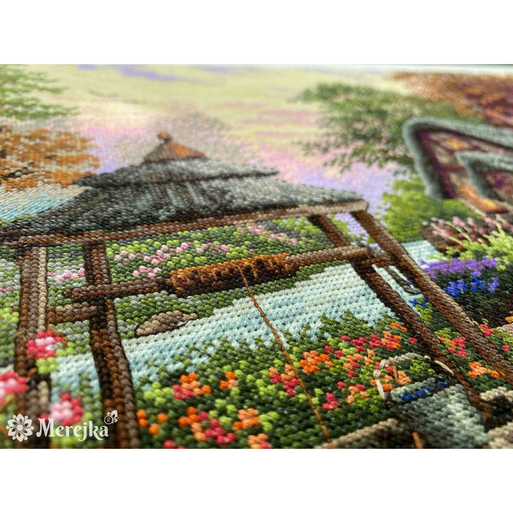 Make a Wish Cottage K-212 Counted Cross-Stitch Kit