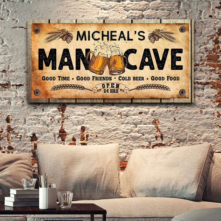 Man Cave Sign IV