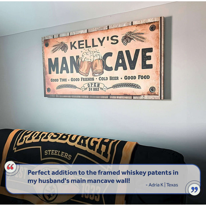 Man Cave Sign IV