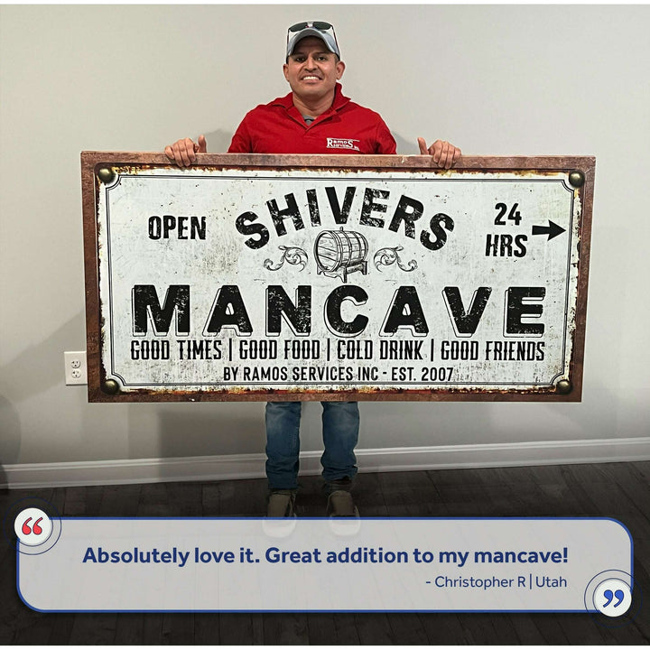 Man Cave Sign