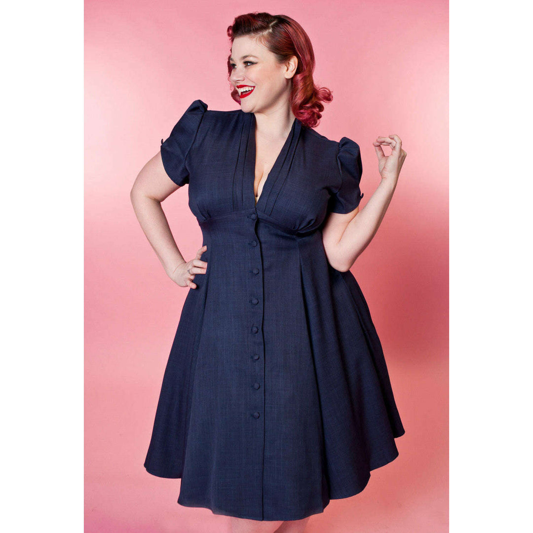 Manhattan Dress - Go Getter, Navy
