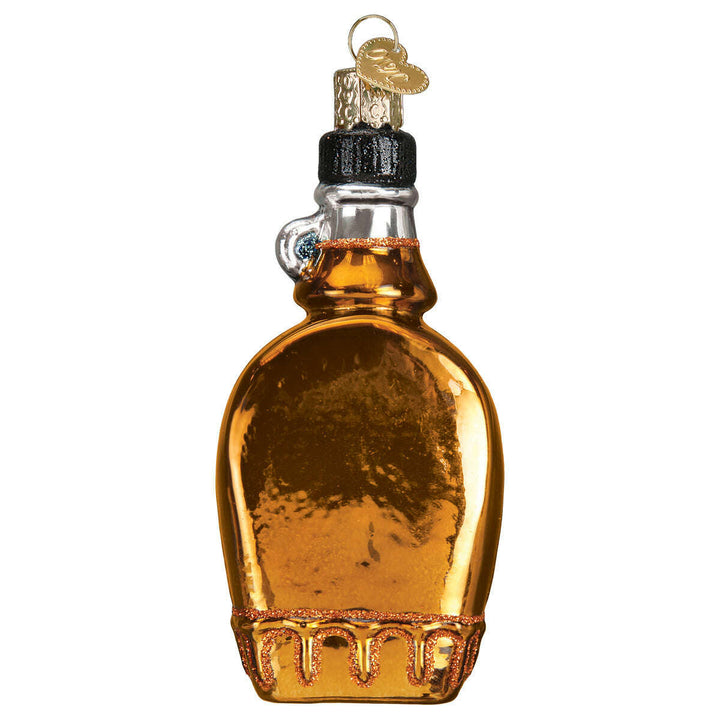 Old World Christmas Maple Syrup Blown Glass Ornament