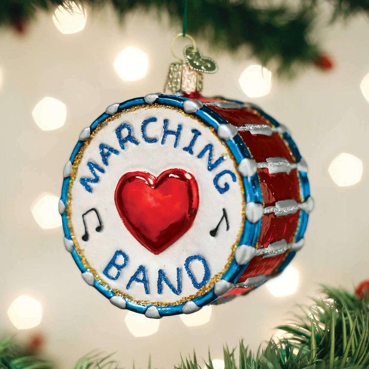 Old World Christmas Marching Band Blown Glass Ornament