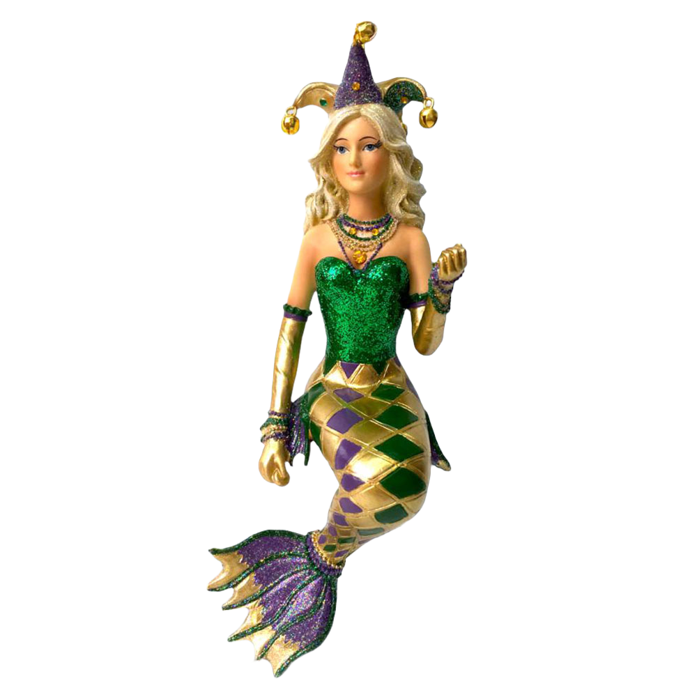 Mardi Mermaid Ornament by December Diamonds