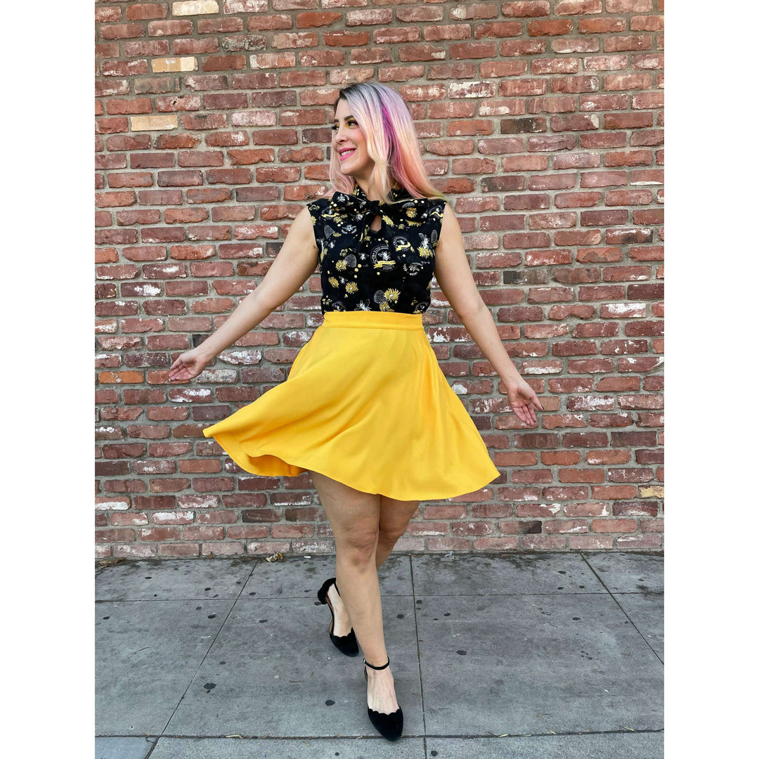 Marigold Skater Skirt