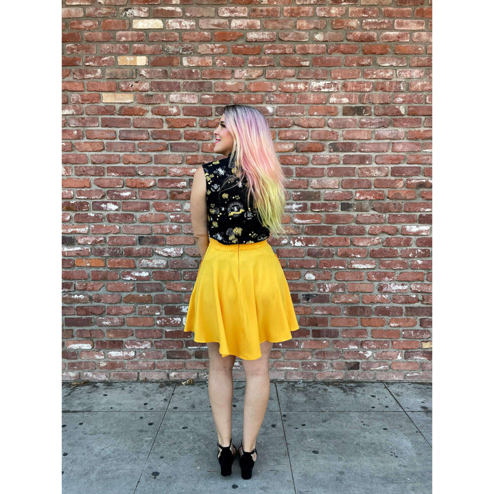 Marigold Skater Skirt