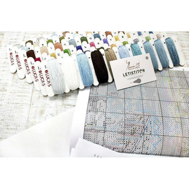 Mariner's Haven B2405L Counted Cross-Stitch Kit
