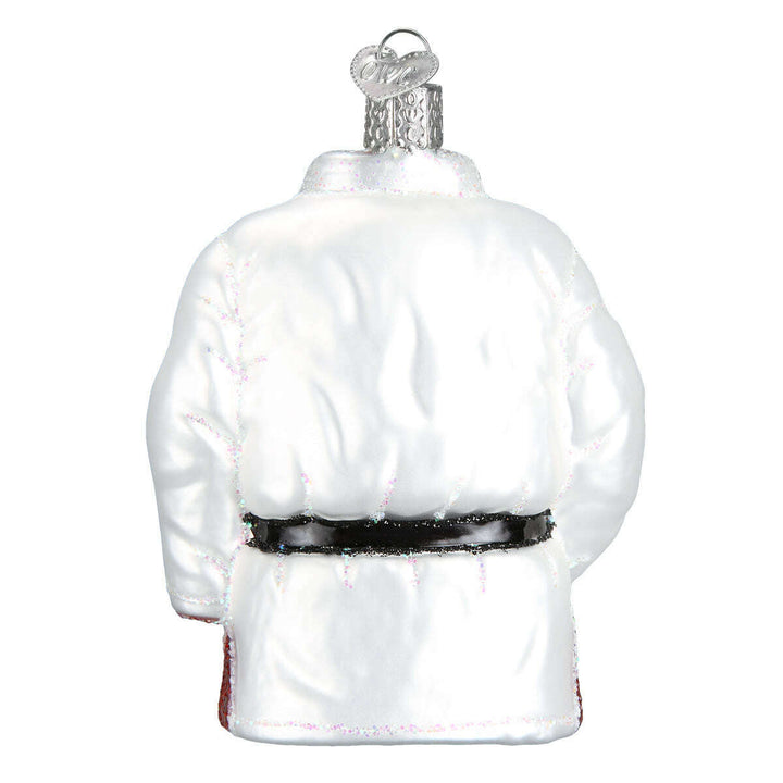 Old World Christmas Martial Arts Robe Blown Glass Ornament