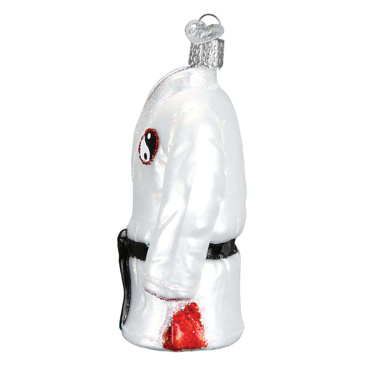Old World Christmas Martial Arts Robe Blown Glass Ornament