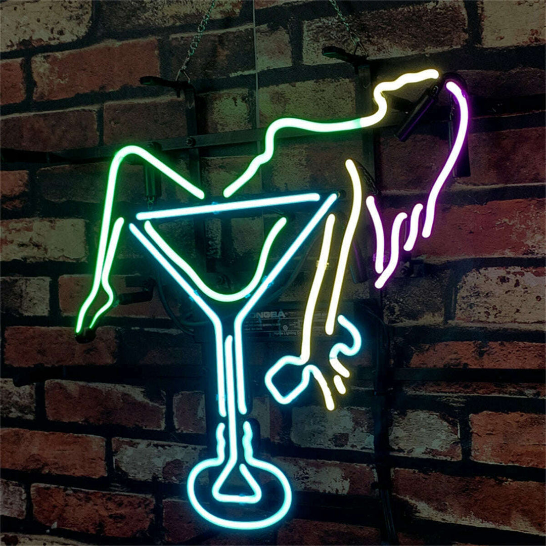 Martini Girl Neon Sign