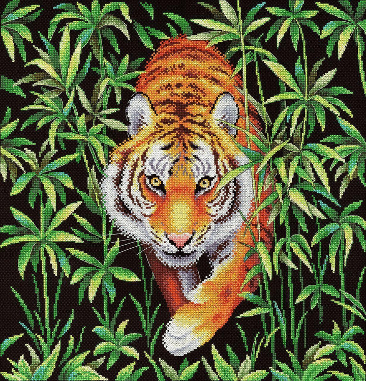 Master of the Jungle HB-756 Counted Cross Stitch Kit